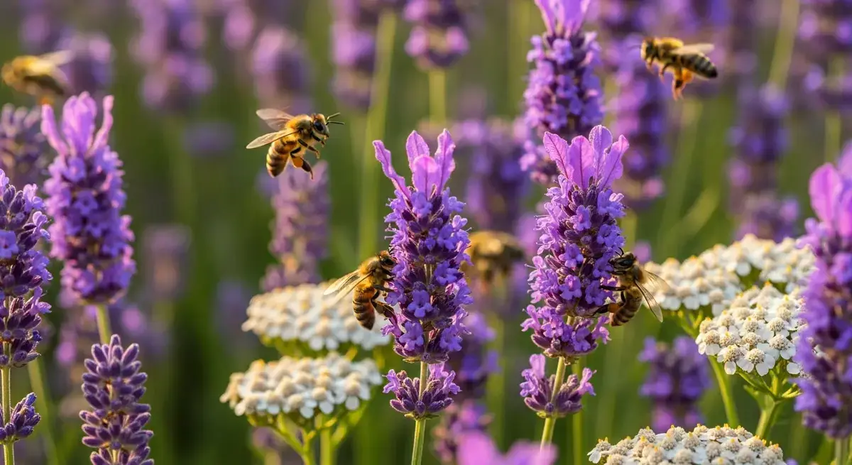 Wie man einen bienenfreundlichen garten anlegt